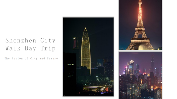 Shenzhen City Walk Day Trip The Fusion of City and Nature