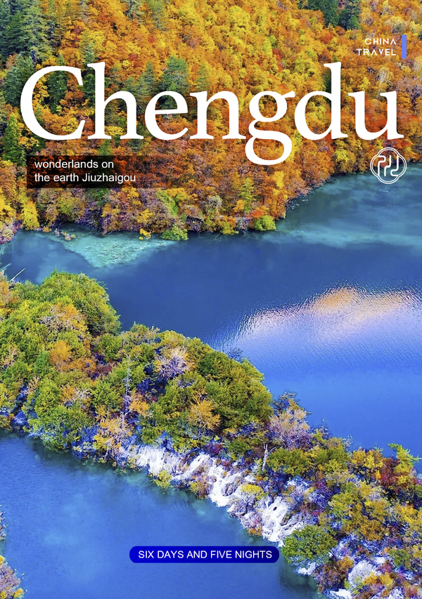Chengdu  wonderands on  the earth Jiuzhaigou