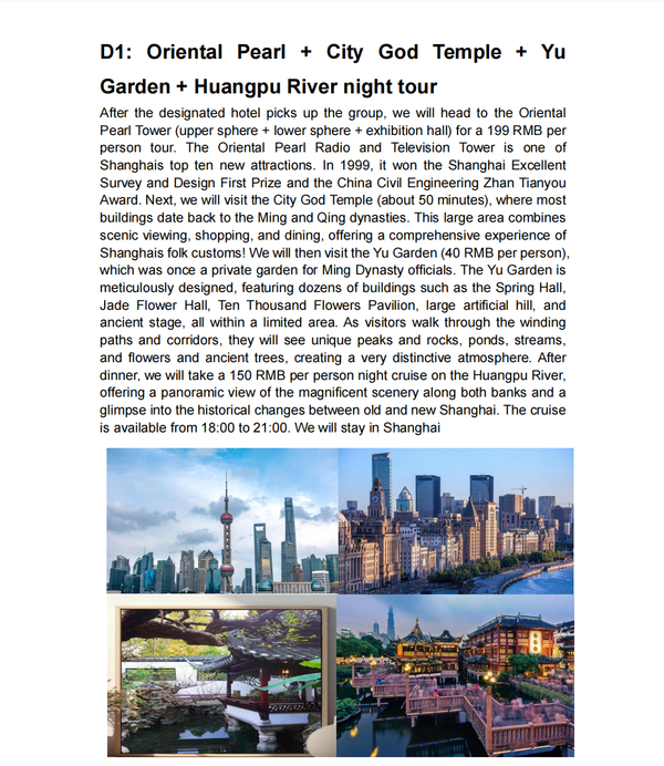 Shanghai+Hangzhou 3Days